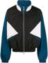 RHUDE Sportjack met colourblocking Zwart - Thumbnail 1