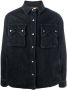 RHUDE Denim shirtjack Zwart - Thumbnail 1