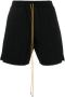 RHUDE Shorts met trekkoordtaille Zwart - Thumbnail 1