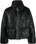 RHUDE Gewatteerd jack Zwart - Thumbnail 1