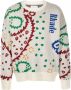 RHUDE Intarsia gebreide trui Beige - Thumbnail 1