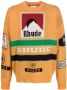 RHUDE Intarsia trui Oranje - Thumbnail 1