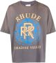 RHUDE T-shirt met print Grijs - Thumbnail 1