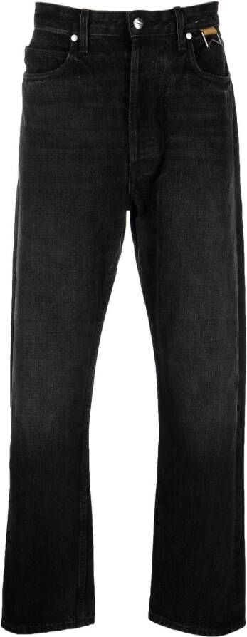 RHUDE Straight jeans Zwart