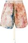 RHUDE Shorts met trekkoord Beige - Thumbnail 1