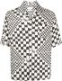 RHUDE Overhemd met geometrische print Zwart - Thumbnail 1