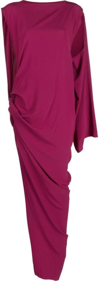 Rick Owens Asymmetrische jurk Roze