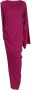 Rick Owens Asymmetrische jurk Roze - Thumbnail 1