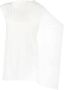 Rick Owens Blouse met sjaaldetail Wit - Thumbnail 1