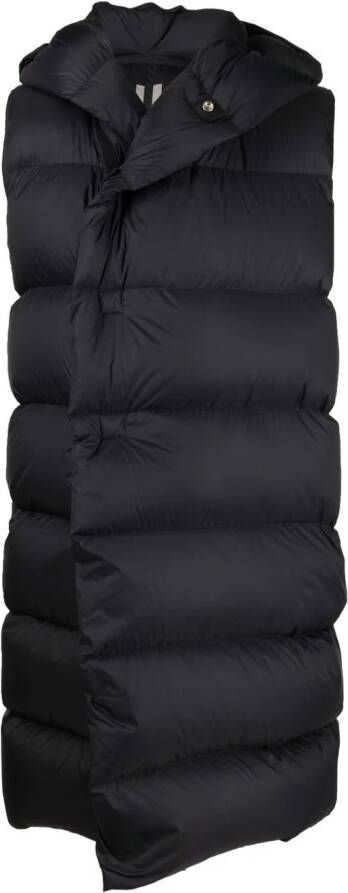 Rick Owens Bodywarmer Zwart