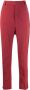 Rick Owens Broek met satijnen afwerking Rood - Thumbnail 1