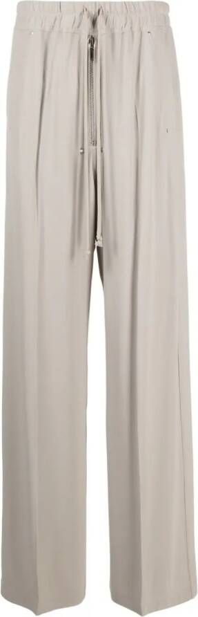 Rick Owens Broek met trekkoordtaille Beige