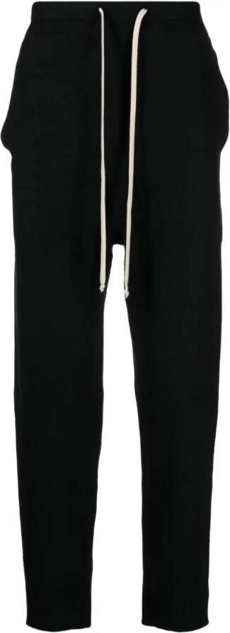 Rick Owens Broek met trekkoordtaille Zwart