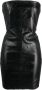 Rick Owens Strapless mini-jurk Zwart - Thumbnail 1