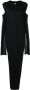 Rick Owens Jurk met capemouwen Zwart - Thumbnail 1