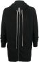 Rick Owens Kasjmier hoodie Zwart - Thumbnail 1