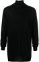 Rick Owens Coltrui van scheerwol Zwart - Thumbnail 1