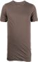 Rick Owens Double SS organic cotton T-shirt Grijs - Thumbnail 1