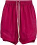 Rick Owens Shorts met trekkoord Roze - Thumbnail 1