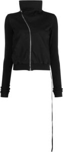Rick Owens DRKSHDW Asymmetrische sweater Zwart