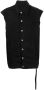 Rick Owens DRKSHDW Bodywarmer met knopen Zwart - Thumbnail 1