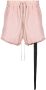 Rick Owens DRKSHDW Trainingsshorts met trekkoord Roze - Thumbnail 1