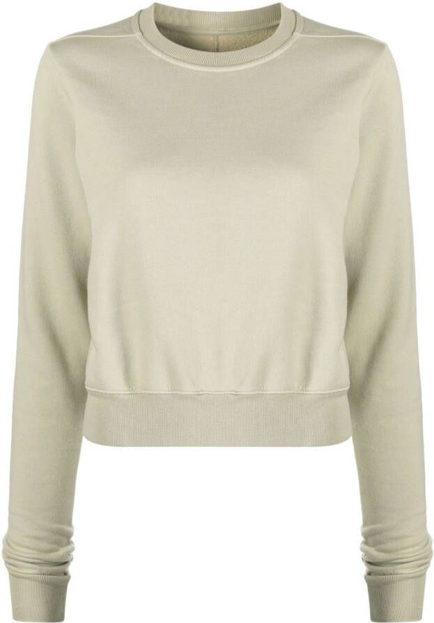 Rick Owens DRKSHDW Katoenen sweater Beige