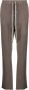 Rick Owens DRKSHDW Broek met elastische taille Bruin - Thumbnail 1