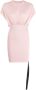 Rick Owens DRKSHDW Mini-jurk met gesmokt detail Roze - Thumbnail 1