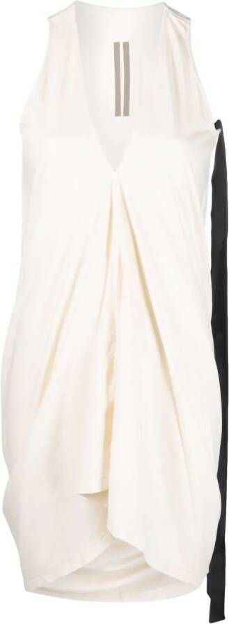 Rick Owens DRKSHDW Gedrapeerde tanktop Beige