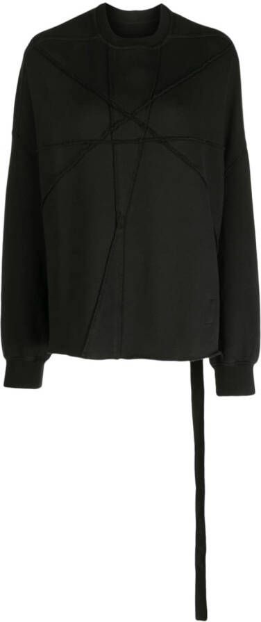 Rick Owens DRKSHDW Katoenen sweater Zwart
