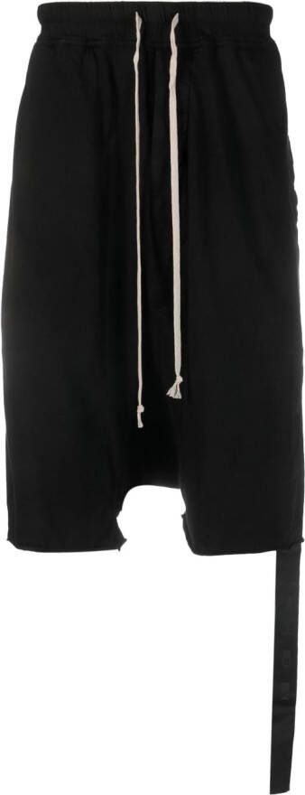 Rick Owens DRKSHDW Katoenen shorts Zwart