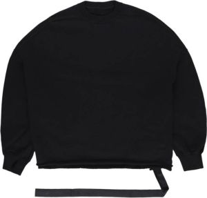 Rick Owens DRKSHDW Sweater met tape detail Zwart