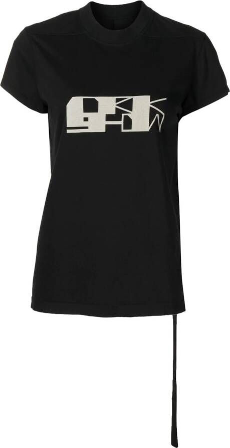 Rick Owens DRKSHDW T-shirt met grafische print Zwart