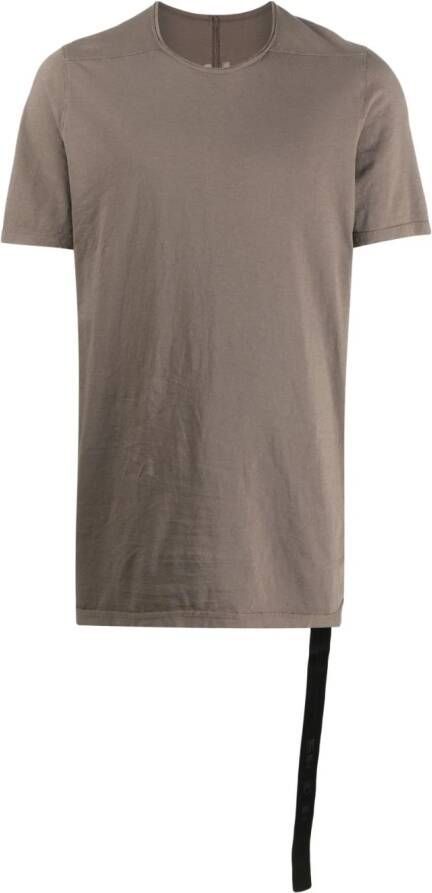 Rick Owens DRKSHDW T-shirt met schouderdetail Bruin