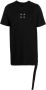 Rick Owens DRKSHDW T-shirt met studs Zwart - Thumbnail 1