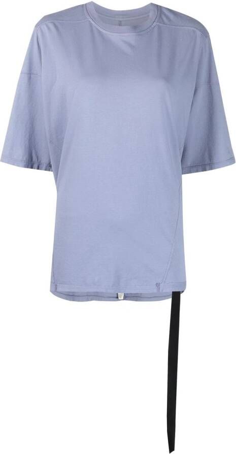 Rick Owens DRKSHDW T-shirt met verlaagde schouders Blauw