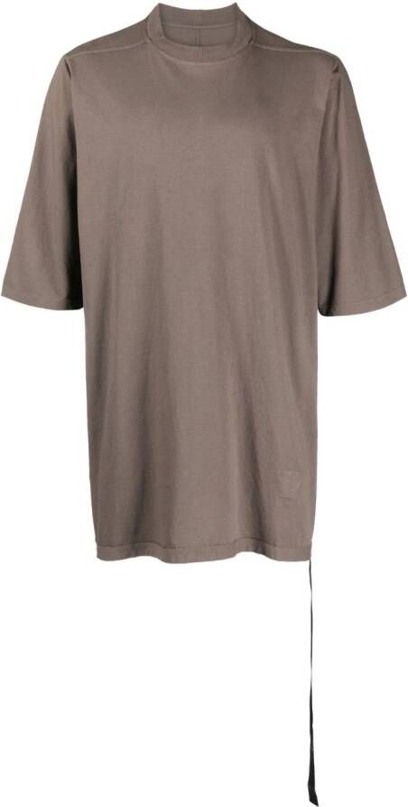 Rick Owens DRKSHDW T-shirt van biologisch katoen Bruin