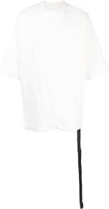 Rick Owens DRKSHDW T-shirt van biologisch katoen Wit