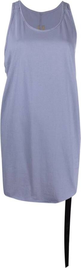 Rick Owens DRKSHDW Tanktop met diepe ronde hals Blauw