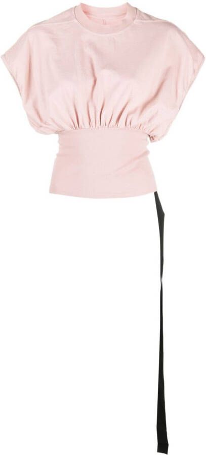 Rick Owens DRKSHDW Cropped blouse Roze
