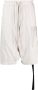 Rick Owens DRKSHDW Shorts met verlaagd kruis Beige - Thumbnail 1