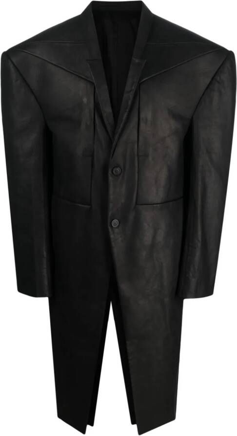 Rick Owens Leren jas 09BLACK