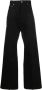 Rick Owens Flared broek Zwart - Thumbnail 1