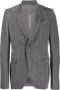 Rick Owens Fluwelen blazer Grijs - Thumbnail 1