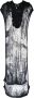 Rick Owens Gebreide poncho Zwart - Thumbnail 1