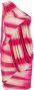Rick Owens Gedrapeerde jurk Roze - Thumbnail 1