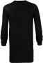 Rick Owens Geribbelde trui Zwart - Thumbnail 1