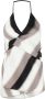 Rick Owens Gestreepte blouse Beige - Thumbnail 1