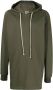 Rick Owens Hoodie met trekkoord Groen - Thumbnail 1